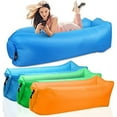thumbnail image 7 of HEJULIK Inflatable sofa lounger - portable, stylish waterproof and leak-proof design, suitable for camping, hiking, inflatable beach chairs for the beach - suitable for pools and festivals, 7 of 7