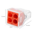 thumbnail image 2 of WEUVEB 30Ud Terminal Para Cable Rojo Con Aislamiento Y Orificios Para Uso En Hogar, 2 of 8