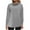 Gray, variant on IROINNID Turtleneck Sweater for Women Winter Warm Casual Loose Fit Pullover Long Sleeve Fleece Thermal Undershirt Sweater,Gray