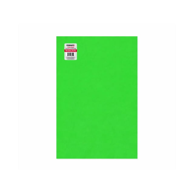 FORMIT Neon Green Poster Board 22"x28"