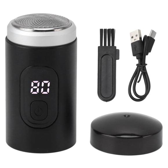 Recortadora de barba eléctrica USB recargable IP7X impermeable lavable 65000 RPM Recortadora de barba digital portátil