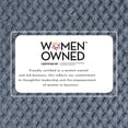thumbnail image 6 of Great Bay Home Quick Dry Diamond Waffle 2-Pack Oversized Bath Sheet Set, 35” x 68”, Blue, 6 of 7