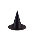 thumbnail image 1 of 2 x Black Halloween Witch Hats Halloween Party Hats Hanging Witch Hats with Rope Hanging Suitable for Halloween Role Playing Decoration Party Accessories, 1 of 5