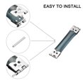 thumbnail image 4 of Metal Interno Flexible Marco - 20uds 70mm/2,8" Bolso Bisagras Resorte Clips para Moneda Bolsa Costura Monedero Fabricación Bricolaje, 4 of 6
