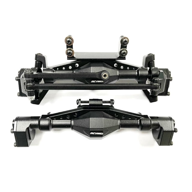 fastboy Aluminum Alloy 1/18 Front Rear Axle For UTB18 Buggy 2pcs RC Car Accessories Replacement Parts RC Upgrade Part Black