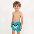 thumbnail image 3 of FcBaudy Children's Pocket Shorts Drawstring Elastic Printed Casual Swim Trunks five point pants, 3 of 8