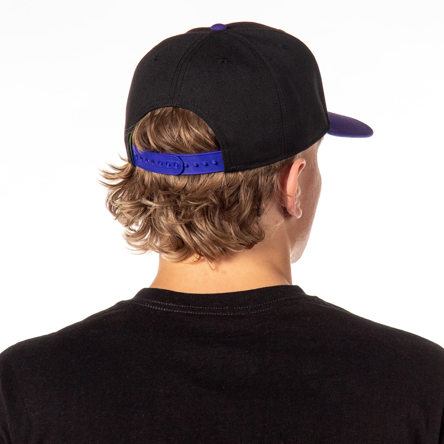 Nickelodeon Mens' Teenage Mutant Ninja Turtles Embroidered Classic Precurve Snapback Hat