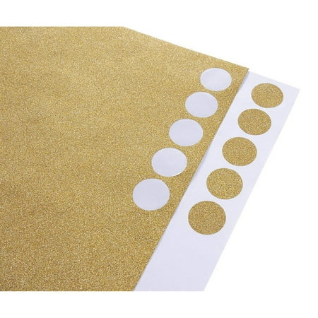 invitation seals luxurious announcements envelope label bridal golden shower craft round projects rsvp seal count glitter dot stickers inch gold