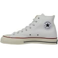 thumbnail image 4 of CONVERSE Chuck 70 Hi Unisex/Adult shoe size Men 9.5/Women 11.5 Casual 162056C White/Garnet/Egret, 4 of 4