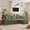 Green, variant on 107" Modern Boucle Modular Sectional Cloud Sofa with Moveable Ottoman and Pillows