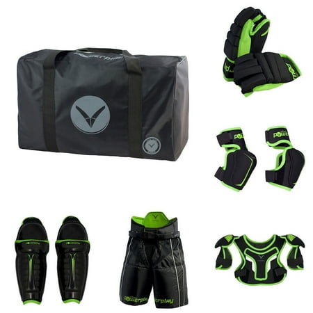 Verbero Powerplay Kids Hockey Equipment Starter Kit (Small / Ages 4-6)