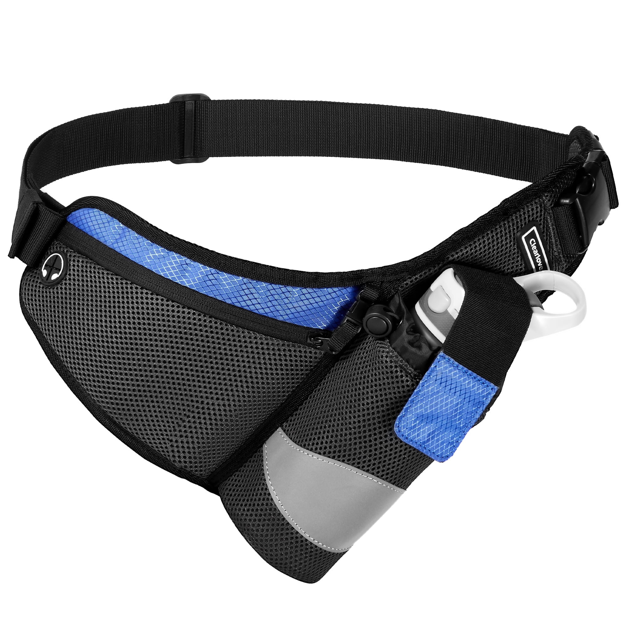 Yuoto Waist Pack with Water Bottle Holder for Running Walking Hiking Hydration Belt