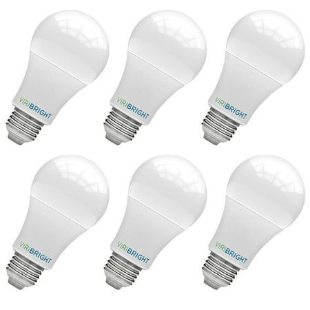 

40-Watt Equivalent A19 E26 LED Light Bulb 6000K Daylight (6-Pack)