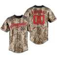 thumbnail image 3 of Camiseta de béisbol personalizada, camisetas de camuflaje, ropa deportiva transpirable, uniforme de entrenamiento para equipo, nombre del equipo personalizado, logotipo y número, 3 of 4