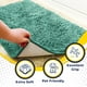 thumbnail image 2 of Muddy Mat® AS-SEEN-ON-TV Tapete para puerta y alfombra para mascotas de microfibra altamente absorbente, área lavable gruesa antideslizante y tapete de baño de chenilla suave para cocina, baño, dormit, 2 of 5