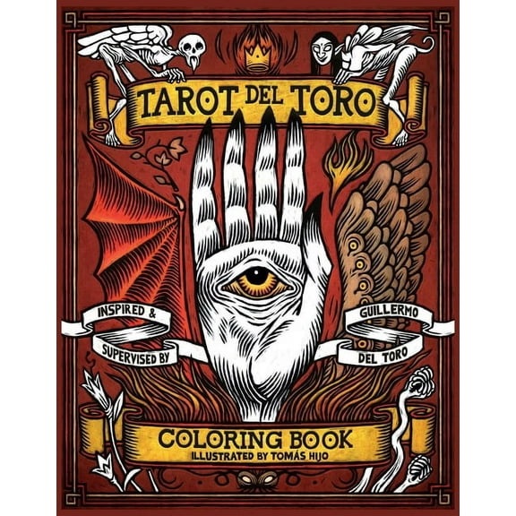 Tarot del Toro Coloring Book, (Paperback)