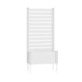 thumbnail image 5 of MAYEERTY 71×35 PVC White Rectangular Planting Box, 5 of 5