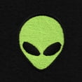 thumbnail image 2 of Dalix Alien Relaxed Heavy Cotton Short Sleeve Summer Tee Mens in Black S Small, 2 of 5