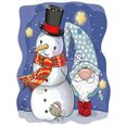 thumbnail image 1 of Cuadros Decorativos Pintura de gnomo al óleo sin marco de 40x50cm por números regalo decoración de la habitación del hogar (L345) Tmvgtek embutido en tela, 1 of 9