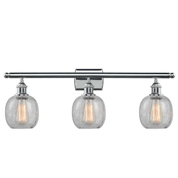 Innovations 3-LT LED Belfast 26" Bathroom Fixture - Polished Chrome - 516-3W-PC-G105-LED