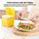 thumbnail image 4 of Sliced Cheese Storage Container with Lid Plastic Butter Block Cheese Slice Storage Box Sliced Cheese Holder for Refrigerator Food, 4 of 5