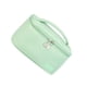 thumbnail image 2 of Yuarrent Bolsa de cosméticos duradera y duradera de apariencia elegante para mujer organizador de maquillaje de amplia aplicación Almacenamiento y organización del hogar Verde Matcha, 2 of 6
