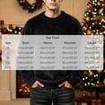 thumbnail image 3 of Babcutegg Mens Fuzzy Fleece Sweater Crew Neck Knit Long Sleeve Fall Winter Warm Casual Sweaters Size XL, 3 of 5