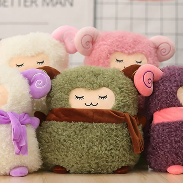 Plush Hand Warmer Wear Resistant Cute Portable Thick Sheep Hand