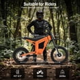 thumbnail image 7 of TUTTIO Soleil01 LO 3000W Adult Electric Dirt Bike, 48V 21Ah Long-Range Battery, 37MPH Max Speed, 3-Speed All-Terrain Off-Road E-Motorcycle, UL 2849, 7 of 7