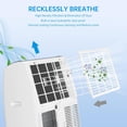 thumbnail image 5 of 14000BTU Inverter Portable Air Conditioners Cools Rooms up to 750 sq. ft, 5 of 7