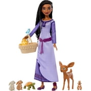 Disney Wish Woodland Animals of Rosas Surprise Set with Fashion Doll, Animal Friends & Accessories