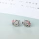thumbnail image 5 of Sanrio-pendientes de Hello Kitty Y2K para niña, aretes de aleación, Joyería de diamantes de resina, moda minimalista, regalo, 5 of 5