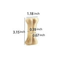 thumbnail image 5 of Pet Dogs Bone Natural Bone Chew Eight Guts Filled Rawhide Dog Bone Tasty Chew Treats For Small Dog/large Dog (12 Pcs/3 Inch), 5 of 5