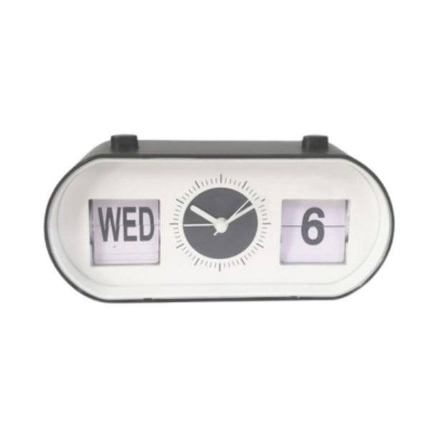 Reloj Despertador Macarena Manual de Mesa con Tapa Analógica