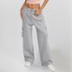thumbnail image 1 of WILLBEST Pantalones Casuales para Mujer con Estampado, Dobladillo Acampanado, Vaqueros Holgados, Parte Inferior Elástica para Una Comodidad Elegante Grande, 1 of 4