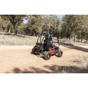 Coleman Powersports GK100 98cc One Seater Gas Powered Go-Kart, for Ages 13 and Up, Red