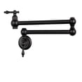 thumbnail image 4 of Brass Folding Kitchen Faucet Single Cooling Double Opening Wall Type Kitchen Tap Telescopic Rotating Washing Basin Sink Faucet ,bar Laundry RV Farmhouse, 4 of 4