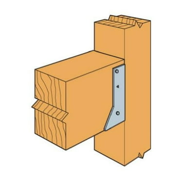 Simpson Strong-Tie 6 in. H X 4 in. W 14 Ga. Galvanized Steel Concealed Flange Hanger