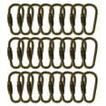 thumbnail image 1 of D anillo de bloqueo Mosquetón Llavero Mini ganchos Cerradura de primavera Escalada Carabiners Clips Titular Regalos para viajar Bronce 24 Packs Methold HA010943-04, 1 of 6