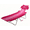 PINK/WHITE, variant on WEJOY Beach Lounge Chair, Tanning Chairs for Adult with Face & Arm Hole, 5-Position Face Down Outdoor Folding Chaise, Portable Folding Beach Chaise, Camping Chair