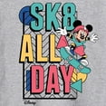 thumbnail image 3 of Disney - Mickey & Friends - Sk8 All Day - Skater Mickey - Men's Long Sleeve T-Shirt, 3 of 5