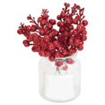 thumbnail image 3 of 30 Pcs Artificial Berry Stem Berry Wired Stems Holly Berries Artificial Flower Decor for Christmas, 3 of 5