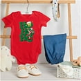 thumbnail image 3 of SpongeBob Christmas Ho Ho Ho Cartoon Baby Romper Boys or Girls, 3 of 6