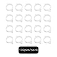 thumbnail image 4 of Clips Soporte Vegetal Plantas Tomate para Trepadoras (100pcs) Blanco, 4 of 4