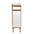 thumbnail image 6 of Elegant Decor Contempo 4 Door 60" Mirrored Sideboard in Hand Rubbed Antique Gold, 6 of 13