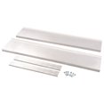 thumbnail image 3 of vidaXL 2-Tier Floating Wall Shelf Stainless Steel 150x30 cm, 3 of 4