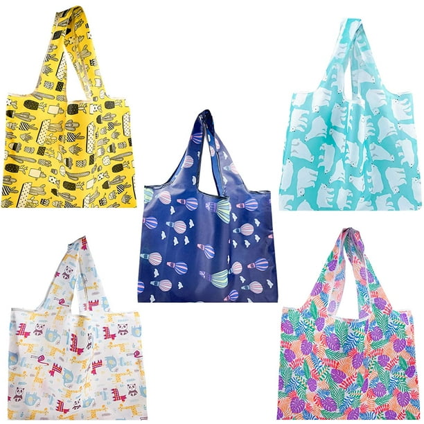Beach Tote Reusable Shopping Bags Grocery Bags Reusable, Washable Tote