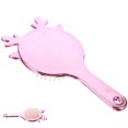 thumbnail image 4 of Paddle Hair Brush Antler Style Massage Comb Hair Comb Paddle Hairbrush with Handle, 4 of 8