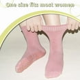 thumbnail image 5 of Yoga Non Slip Socks 3 Pairs Pilates Socks with Grip Women Grip Socks for Ballet Barre Home Workout Hospital Size 5-10, 5 of 5