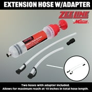 200cc Fluid Extractor Pump with PVC Suction Tubes | Manual Oil Change Syringe and Fluid Transfer Pump for Automotive Liquid Extraction
